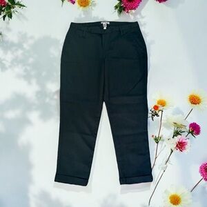 Express Black Cropped Dress Pants